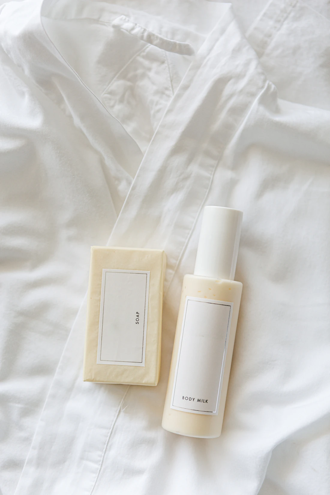 Beauty and personal care products arranged together